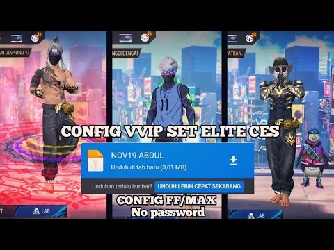 CONFIG FF - CONFIG SET ELIT CEES WORK FF MAX❓CONFIG FF VVIP‼️CONFIG SETELAH UPDATE