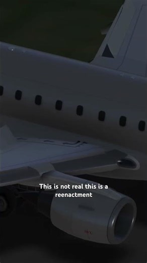 Testing the American Eagle E175 as AA415 landing at VJI TEST FLIGHT