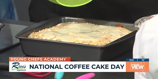 Young Chefs Academy National Coffee Cake Day |Suncoast View (April 7th, 2025)