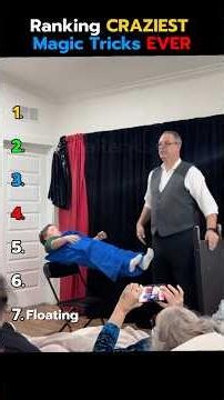 Ranking The CRAZIEST Magic Tricks EVER!! 🎩🤯