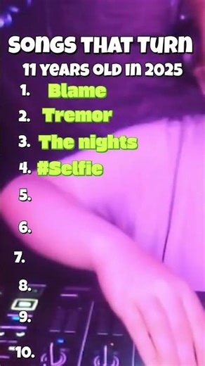 SONGS that turn 12 years old in 2026