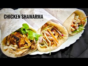 Chicken Shawarma from scratch | How to make Chicken Shawarma at home | Chicken Shawarma recipe