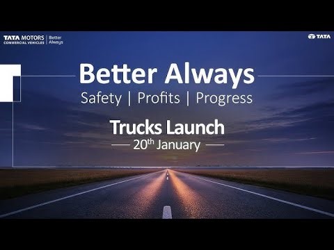 Live | Tata Motors Unveils the Future of Indian Trucking | Next-Gen Commercial Vehicles