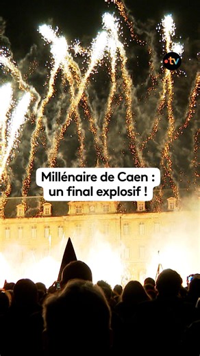 Les images du Grand Final du Millénaire de Caen… 🎆 Au programme : un feu d’artifice XXL qui a embrasé le ciel de la ville ✨ et un certain @Orelsan venu souhaiter un bon anniversaire à Caen 🎤🎉 Un spectacle époustouflant qui a littéralement saisi les 45 000 personnes rassemblées sur l’esplanade de la Mairie 🤯❤️ #Caen #MillénaireDeCaen #Orelsan #Normandie #VilleDeCaen | France 3 Normandie