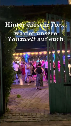 Das Tor zur TanzWelt steht Euch offen. 💃 | Haslinger Hof