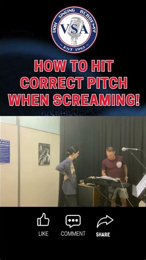 How to Hit Correct Pitch When Screaming!