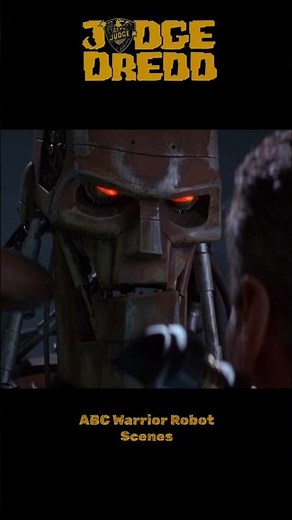 ABC War Robot Scenes | JUDGE DREDD | 1995 | #judgedredd #abcwarrobot #movie #robot #shorts