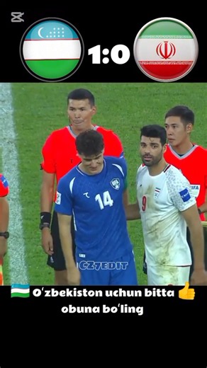 Oʻzbekiston vs Eron 1:0 Semi final #cz7edit # #uzbekistan