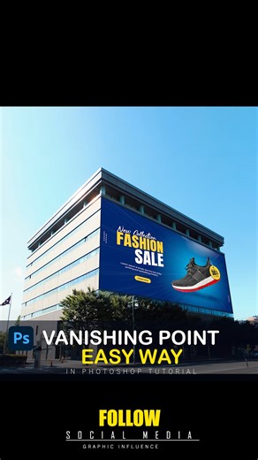 Vanishing Point In Photoshop! . . . . Follow for more tutorial @GraphicInfluence01 . . Hashtag . . #photoshopskills #photoshoptips #photoshopart #photoshop2022 #photoshop #photoshop2023 #photoshopartist #photoshopedit #madewithphotoshop #digitalart #creative #photographymmetry #tipsandtricks #graphicdesign #graphics | Graphic Influence