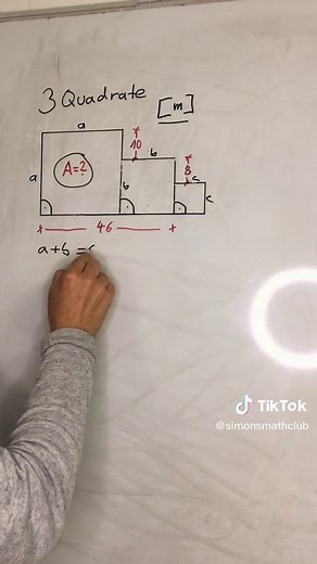 #mathetrick #mathe #geometrie #rechnen #berechnen #flächeninhalt #quadrat #Intelligenz #rätsel #matherätsel🤔