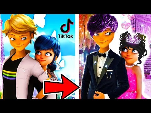 Miraculous Ladybug WEDDING | Cat Noir and Ladybug get married | Pink Marker