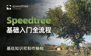 Speedtree9.01版本零基础入门全流程制作教学