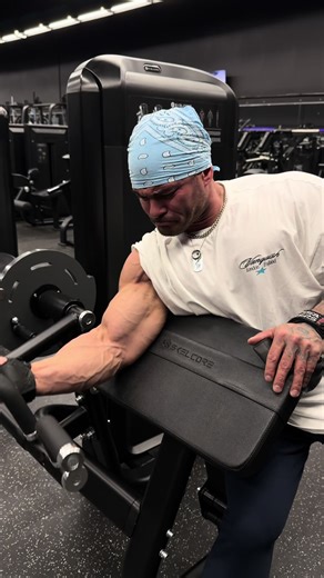 Arm day is back on the menu. | Arm Day