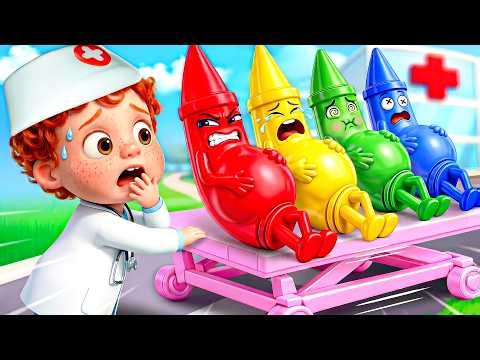 ¿Quiénes Crecen Dentro De La Barriga De Mamá? 👶 | Canción De Los Colores | Canciones Infantiles