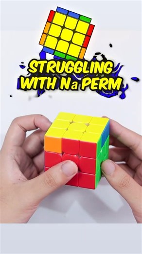 Na PERM PLL FINGERTRICK TUTORIAL #rubikscube #speedcubing #cfop #moyuculture @MoYuCube