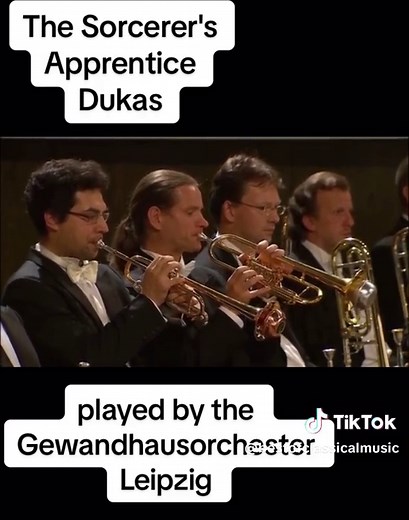 The Sorcerer's Apprentice Performance by Gewandhausorchester