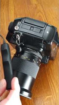 Contax AX - Part Six - useful accessories: Focussing screens-cable release-Metz SCA Adapter