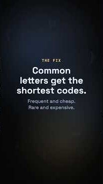 How text files shrink to half their size with nothing lost #shorts