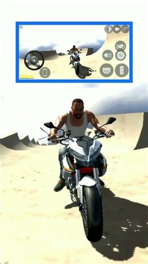 Ramp Challenge Wish Reverse Gare 😂 #gamingshorts #rampchallenge #indianbikesdriving3d #reversebike