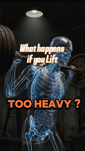 What Happens Inside Your Body When You Lift Too Heavy?? #shorts