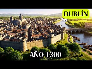 Así era cómo se veía Dublín hace 700 años | Reconstrucción con IA de Dublín