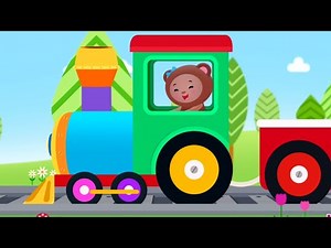 Color Train and More | Mother Goose Club Nursery Rhymes