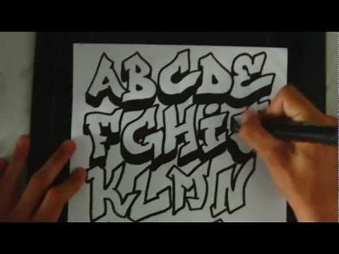 Speed Art | Graffiti Alphabet 1 by ToM-2D
