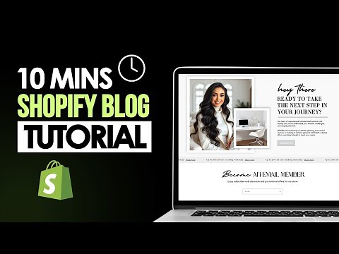 Shopify Blog Tutorial 2026 | (Step by Step for Beginners)