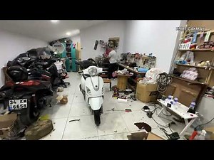 Sym Fiddle 3 200i Tam Motor Revizyonu , Krank ve Silindir Piston Değişim …