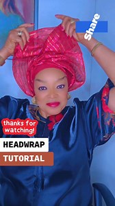 Stylish gele headtie tutorial for parties #headwrap #gele #creatorsearchinsights #followers #diy | African Fashion and Styles - MEG Apparel