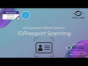 MRZ-code Scanning & OCR​: Vision AI-based MRZ code recognition for passports and IDs​ on Renesas RA8
