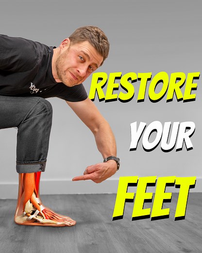 👣 Fix your Feet Masterclass 👣 Do you struggle with sore feet, plantar fasciitis, or stiff toes? Have orthotics, massages, and foot exercises failed to give lasting relief? It’s time for a real, sustainable solution! In this live masterclass, you’ll learn: ▫️How to set realistic goals for healthier, happier feet ▫️Why 45% of people have arch problems—and what to do about it ▫️How modern footwear creates major foot issues (for both men & women) ▫️Why most foot exercises fail and what actually wo