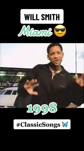 (1998) Will Smith - Miami 😎👍🏽 #classicsongs #nostalgie #throwback #songs #classic #90s #rap #rapus #willsmith #miami #funk