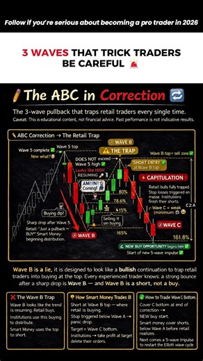 📉 ABC Correction – The Classic Retail Trap