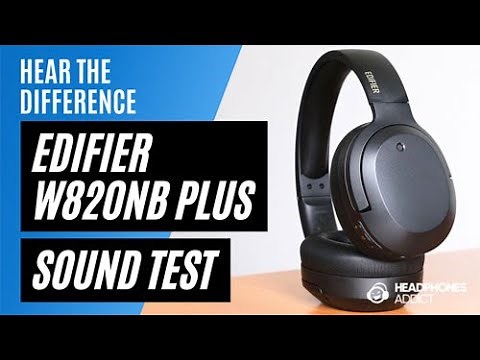 Edifier W820NB Plus Sound Quality Test - HeadphonesAddict