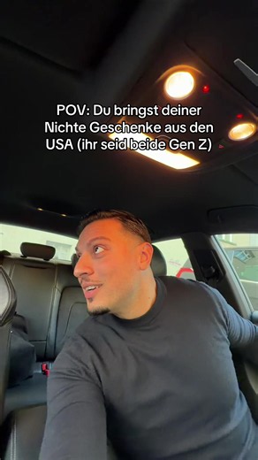 POV: Du bringst deiner Gen Z Nichte Geschenke aus den USA
