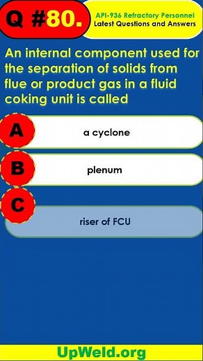 Q80 API 936 Exam Latest #Questions and Answers 2023 #shorts #feedshorts