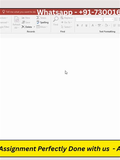 Access 2019 SAM Capstone Project 1a Tutorial Guide