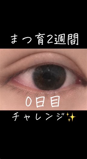 まつ育2週間チャレンジ✨ アイリストの友達が教えてくれたまつ毛美容液を試しに使ってみた🤍 これ全然染みないし、すごかった！！ バルーンラッシュだよ✨ #まつ毛 #バルーンラッシュ #まつ毛美容液 #まつ育 #TikTokshop