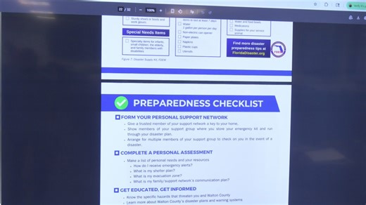 Walton County urges residents to stay prepared for severe weather