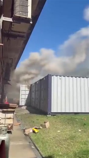 Shipping container packed with fireworks catches fire in Verulam, KZN A shipping container packed with fireworks ignited in the busy Verulam Central Business District on Tuesday afternoon, prompting a major emergency response and temporary road closures. The blaze was first spotted just before 15h00, when smoke began billowing from the container located near a local business complex. Minutes later, the highly volatile contents began to erupt, producing loud bursts and flashes that shocked nearby