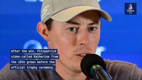 Matt Fitzpatrick's wife Katherine perfectly sums up $1.6M PGA Tour win