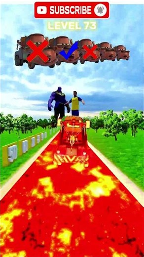 😱🚜 Big Mater vs Tiny Mater – Who Wins the Challenge 🔥#mcqueen #mater #cars #pixarcars