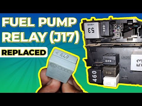 How To Replace A Fuel Pump Relay (J17) | VW Golf/Jetta Mk5