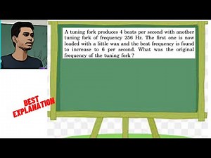 A tuning fork produces 4 beats per second with another tuning fork of frequency 256 Hz. The first