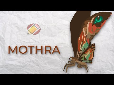MOTHRA stk | Making of in Pivot Animator | MonsterVerse