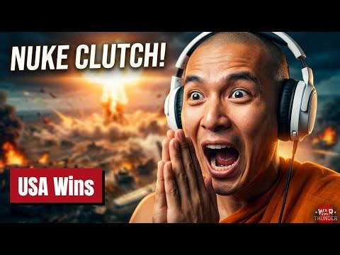 Nuclear Dropped, enemy + my plane both destroyed | War Thunder | EPIC FAILS & WIN