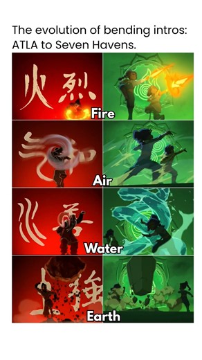 ATLA intro vs Seven Havens intro parallels#avatar #avatarthelastairbender#avatarsevenhavens#atla#lok