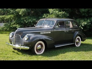 1940 Buick Series 40 Special sedan cold start / walkaround / test drive
