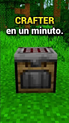 Cómo funciona el CRAFTER / FABRICADOR en Minecraft